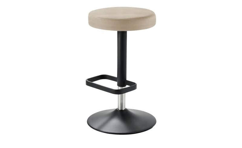 Barhocker   ¦ beige ¦ Maße (cm): B: 44 T: 44.0 Polstermöbel > Hocker > Barhocker - Möbel Kraft