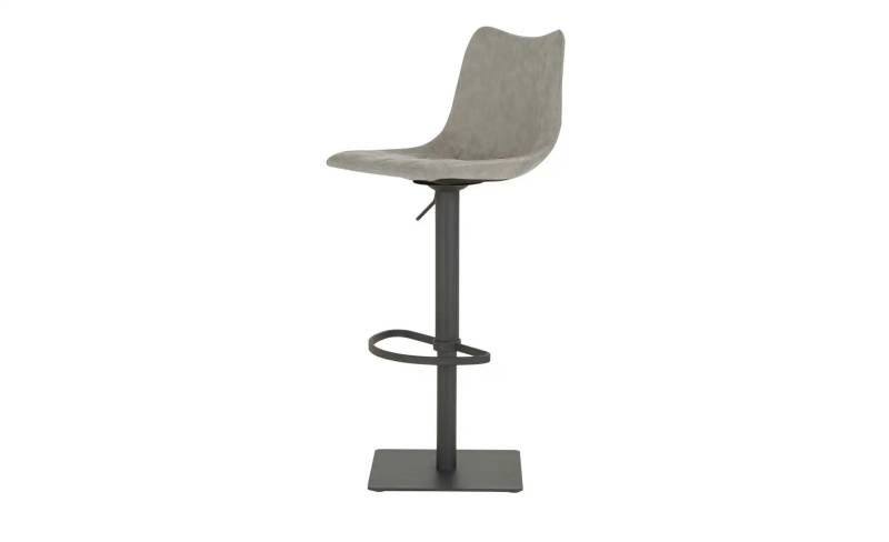 Barhocker   ¦ grau ¦ Maße (cm): B: 43 T: 50.0 Polstermöbel > Hocker > Barhocker - Möbel Kraft