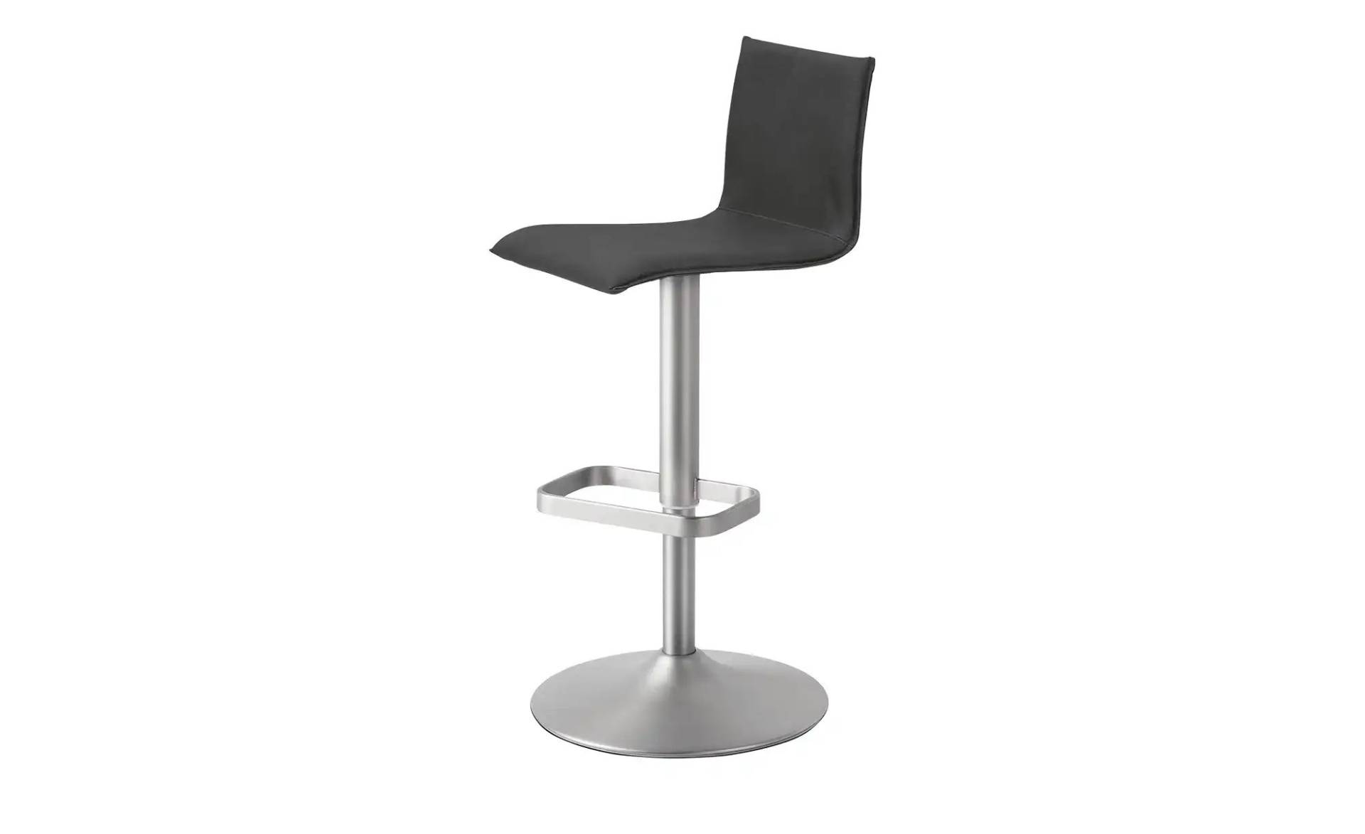 Barhocker   ¦ grau ¦ Maße (cm): B: 44 H: 104 T: 38.0 Polstermöbel > Hocker > Barhocker - Möbel Kraft