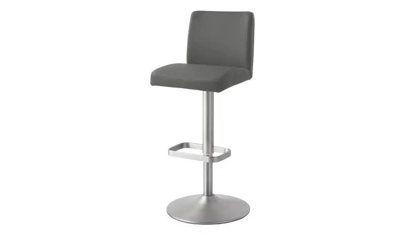 Barhocker   ¦ grau ¦ Maße (cm): B: 44 T: 38.0 Polstermöbel > Hocker > Barhocker - Möbel Kraft