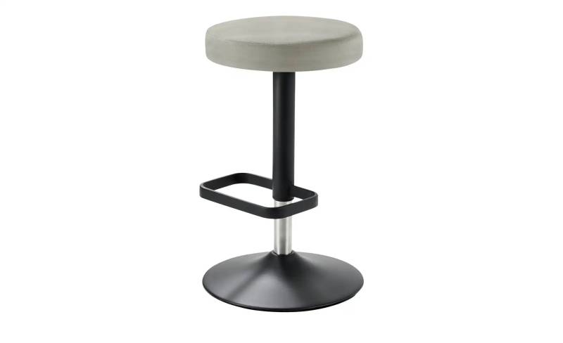 Barhocker   ¦ grau ¦ Maße (cm): B: 44 T: 44.0 Polstermöbel > Hocker > Barhocker - Möbel Kraft