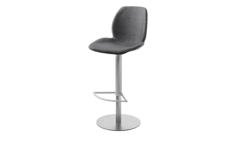 Barhocker   ¦ grau ¦ Maße (cm): B: 46 T: 50.0 Polstermöbel > Hocker > Barhocker - Möbel Kraft