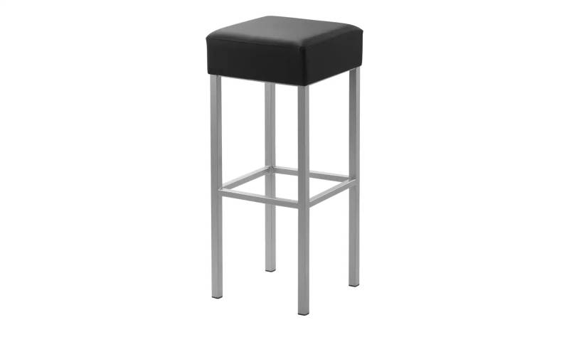 Barhocker   ¦ schwarz ¦ Maße (cm): B: 34 H: 82 T: 34.0 Polstermöbel > Hocker > Barhocker - Möbel Kraft