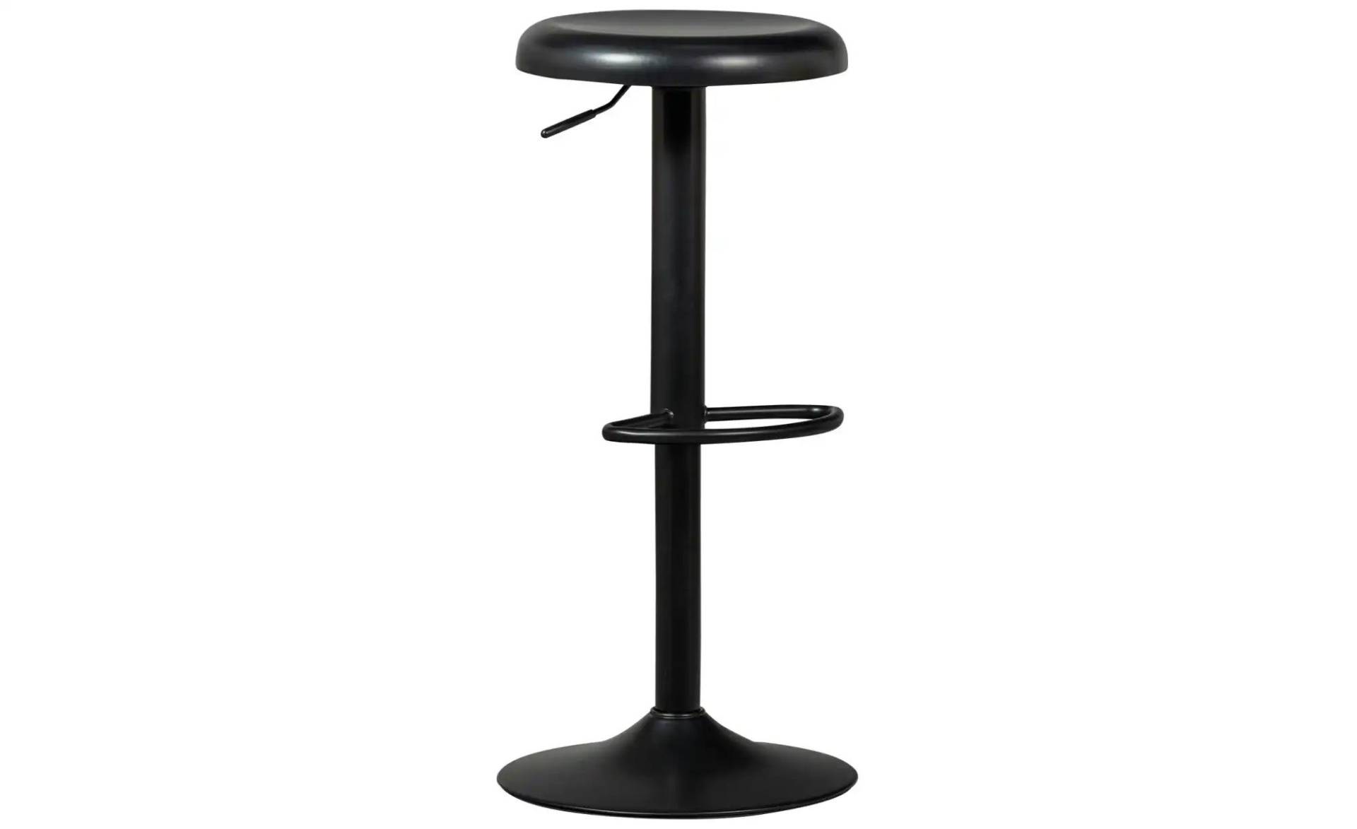 Barhocker   ¦ schwarz ¦ Maße (cm): B: 39 H: 81 Polstermöbel > Hocker > Barhocker - Höffner