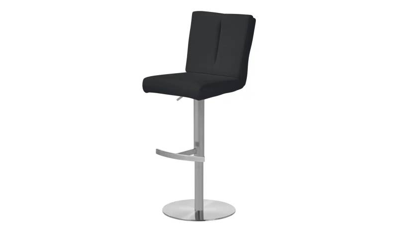 Barhocker   ¦ schwarz ¦ Maße (cm): B: 42 H: 89 T: 53.0 Polstermöbel > Hocker > Barhocker - Möbel Kraft