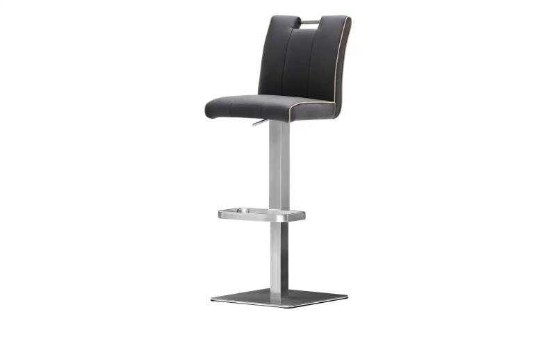 Barhocker  Anna ¦ schwarz ¦ Maße (cm): B: 40 H: 89 T: 51.0 Polstermöbel > Hocker > Barhocker - Höffner