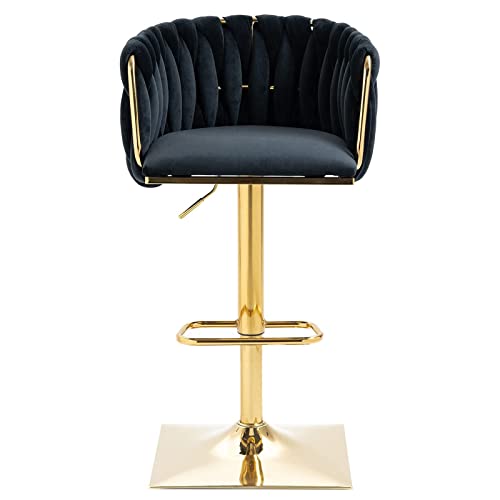 Barstuhl Aus Samt Moderne Elegante Tresenhocker 360°drehstuhl Küchenhocker Bistrohocker Barhocker Mit Hoher Rückenlehne Und Fußstütze,für Bar/Café/Kücheninsel Grau Barstuhl Aus Samt Moderne Elegante Tresenhocker 360°drehstuhl Küchenhocker Bistrohocker Barhocker Mit Hoher Rückenlehne Und Fußstütze,für Bar/Café/Kücheninsel Grau