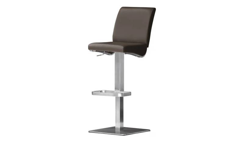 Barhocker   ¦ braun ¦ Maße (cm): B: 40 H: 87 T: 50.0 Polstermöbel > Hocker > Barhocker - Möbel Kraft