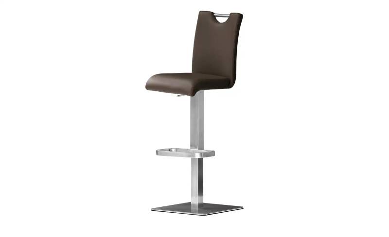Barhocker   ¦ braun ¦ Maße (cm): B: 40 H: 91 T: 50.0 Polstermöbel > Hocker > Barhocker - Möbel Kraft