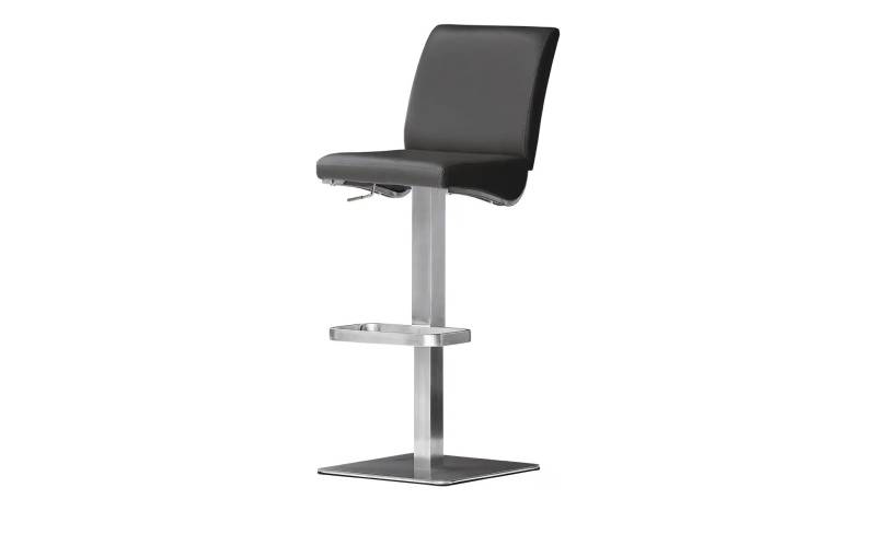 Barhocker   ¦ schwarz ¦ Maße (cm): B: 40 H: 87 T: 50.0 Polstermöbel > Hocker > Barhocker - Möbel Kraft