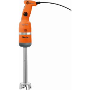 Bartscher MX 235 Plus Stabmixer, Leistungsstarker, robuster und handlicher Handmixer zum Pürieren und Mixen, Farbe: orange