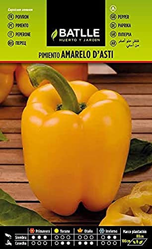 Batlle Gemüsesamen - Paprika amarelo d'Asti (150 Samen) von Semillas Batlle