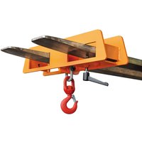 Bauer® Lasthaken für Gabelstapler, orange, TK 5.000 kg von Bauer®