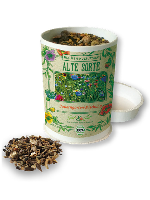 Bauerngarten-Mischung - Dose
