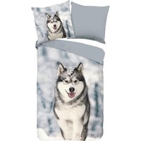 Baumwoll Bettwäsche Husky Flanell von Good Morning