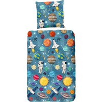 Baumwoll Bettwäsche Spaceworld Flanell von Good Morning
