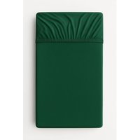 Baumwoll-Spannbettlaken für Kinderbett 120x60 cm - flaschengrün Baumwoll-Spannbettlaken für Kinderbett 120x60 cm - flaschengrün