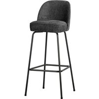Barhocker Vogue aus Struktursamt 80 cm, Mountain