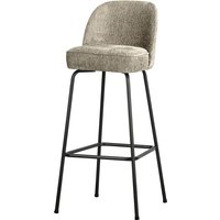 Barhocker Vogue aus Struktursamt 80 cm, Wheatfield