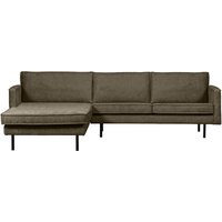 BePureHome  -  Chaiselongue Rodeo aus Struktursamt Links, Bonsai