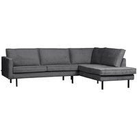 Ecksofa Rodeo aus Struktursamt Rechts, Mountain