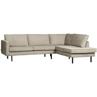 Ecksofa Rodeo aus Struktursamt Rechts, Wheatfield