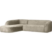 Ecksofa Sloping aus Struktursamt Links, Wheatfield