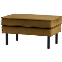 Hocker Rodeo Samt, Honig Gelb