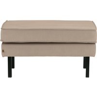 Hocker Rodeo aus Samt, modern gepolstert, Kaki Grau, elegantes Design für dein Zuhause Hocker Rodeo aus Samt, modern gepolstert, Kaki Grau, elegantes Design für dein Zuhause