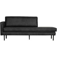 BePureHome  -  Recamiere Rodeo Daybed Eco-Leder, links Schwarz