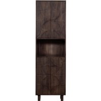 Schrank Draw aus Mangoholz, Braun