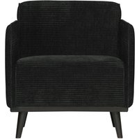 Sessel Statement aus gewebten Jacquard, Graphit