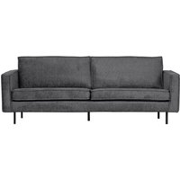 Sofa Rodeo 2,5 Sitzer aus Struktursamt, Mountain