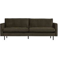 Sofa Rodeo Classic 2,5 Sitzer Samt, Dunkelgrün