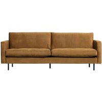 Sofa Rodeo Classic 2,5 Sitzer Samt, Honig Gelb