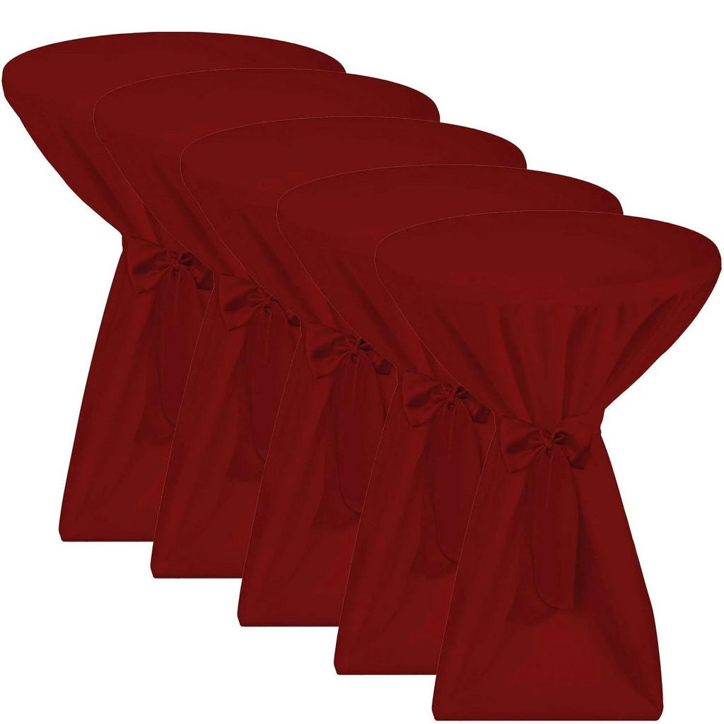 Beautissu STEHTISCHHUSSE Bordeaux Beautissu STEHTISCHHUSSE Bordeaux