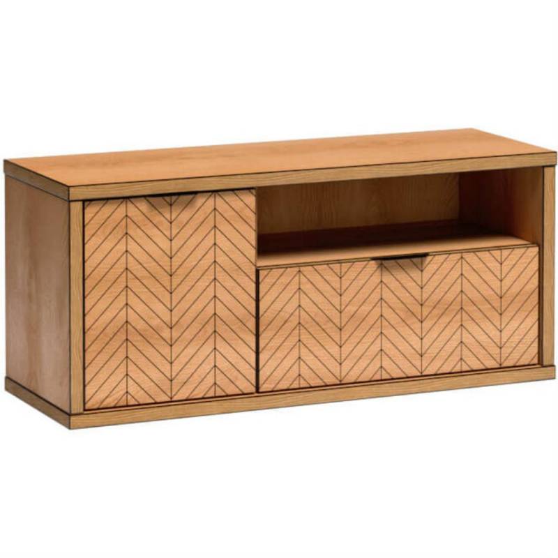 Beautysofa LOWBOARD Eiche