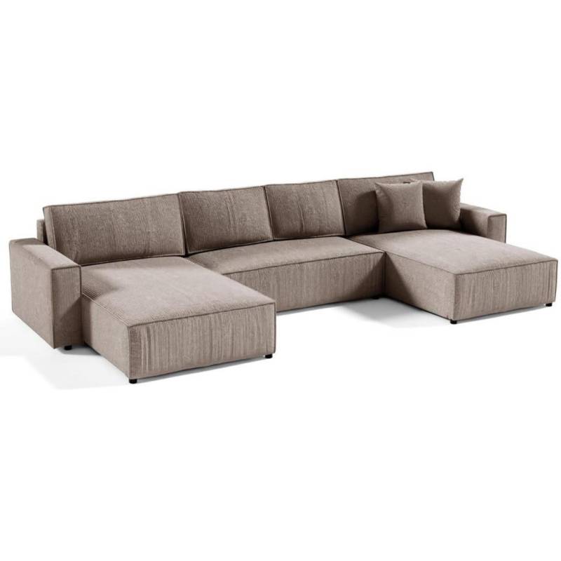 Beautysofa WOHNLANDSCHAFT Beige