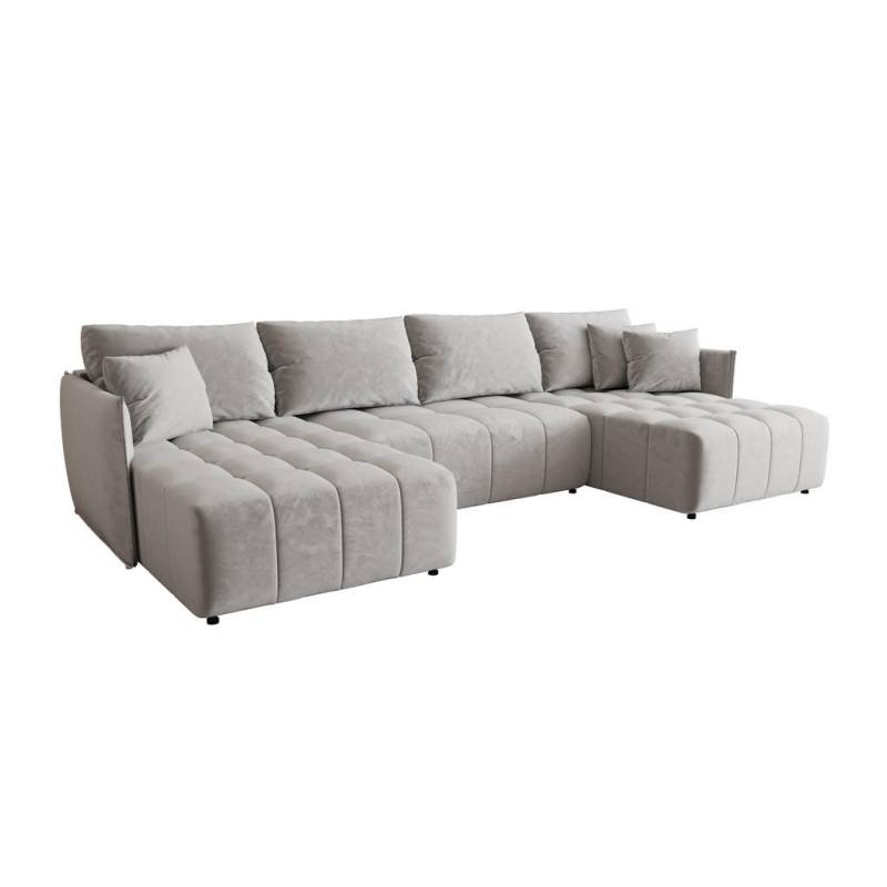 Bedante ECKSOFA Hellgrau