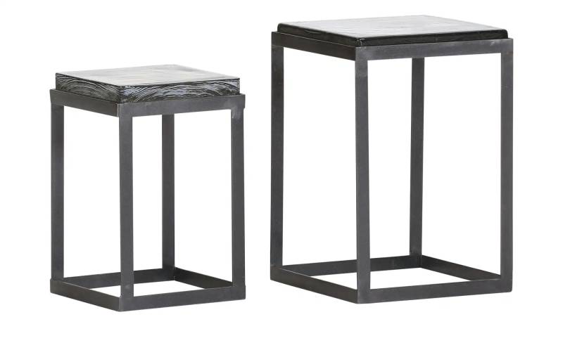 Beistelltisch 2er Set  Plaza ¦ silber Tische > Beistelltische > Beistelltische ohne Rollen - Höffner