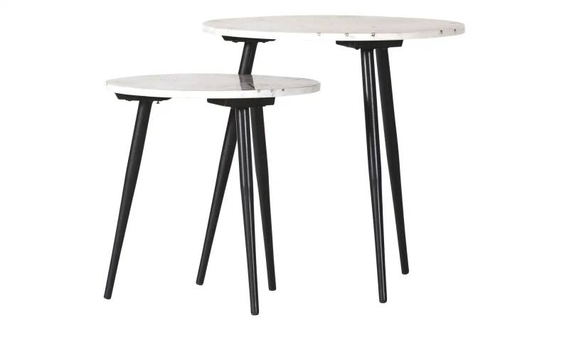 Beistelltisch 2er Set  Plateau ¦ weiß Tische > Beistelltische > Beistelltische ohne Rollen - Höffner