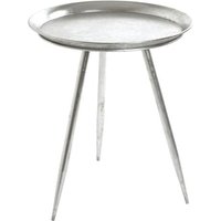Beistelltisch rund 44cm 20711 von Haku Silber