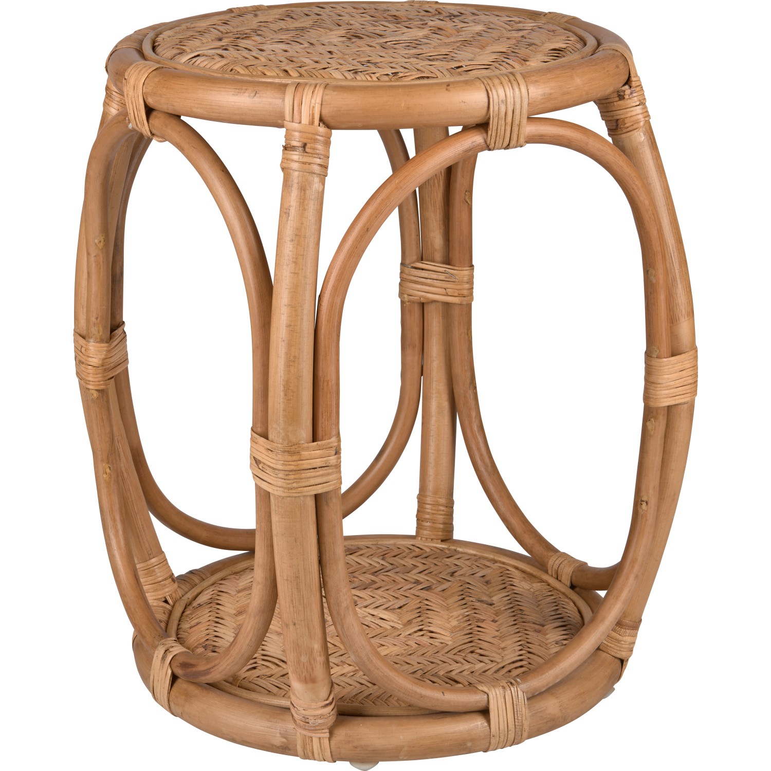 Beistelltisch Safari Lodge Rund 45 cm x Ø 45 cm Natur