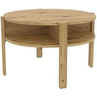 Beistelltisch rund 75cm TOBAGO von Forte Artisan Eiche