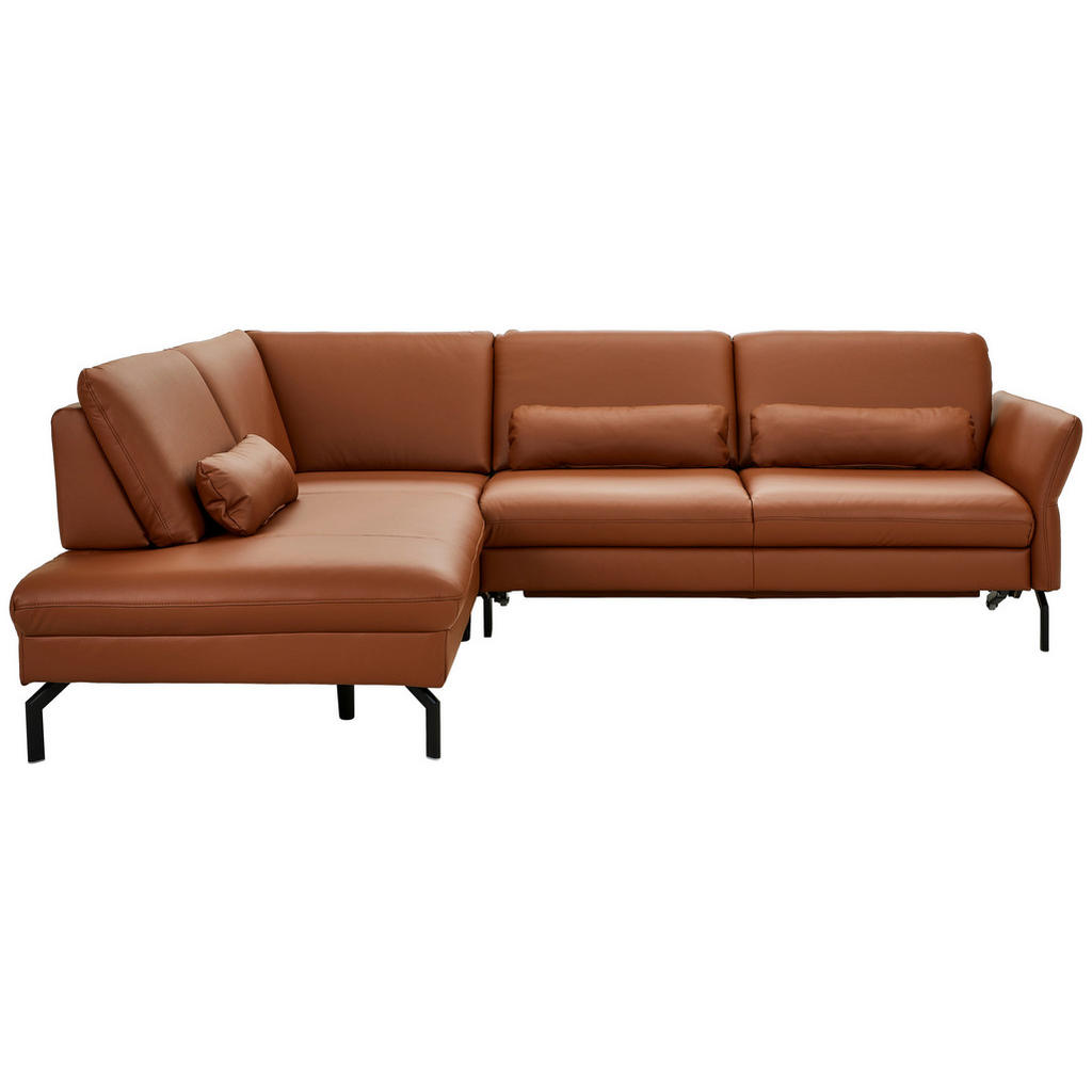 Beldomo Premium ECKSOFA Rotbraun