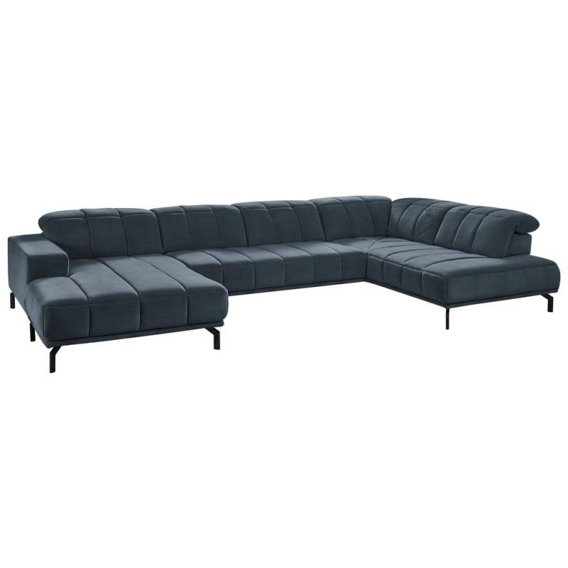 Beldomo Style WOHNLANDSCHAFT Blau, Grau