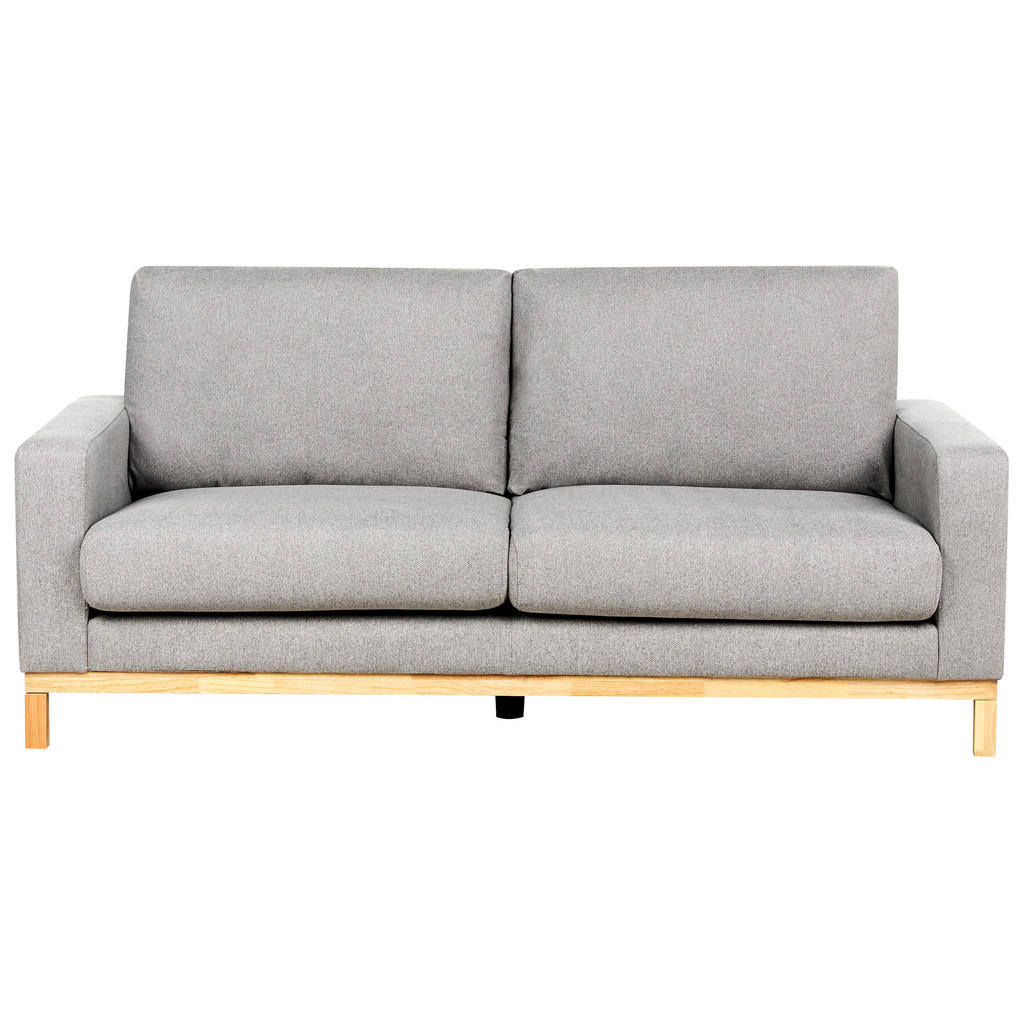 Beliani 2-SITZER-SOFA Grau, Hellbraun Beliani 2-SITZER-SOFA Grau, Hellbraun