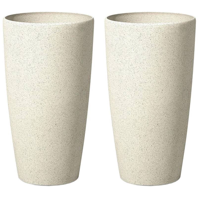 Beliani BLUMENTOPF Beige