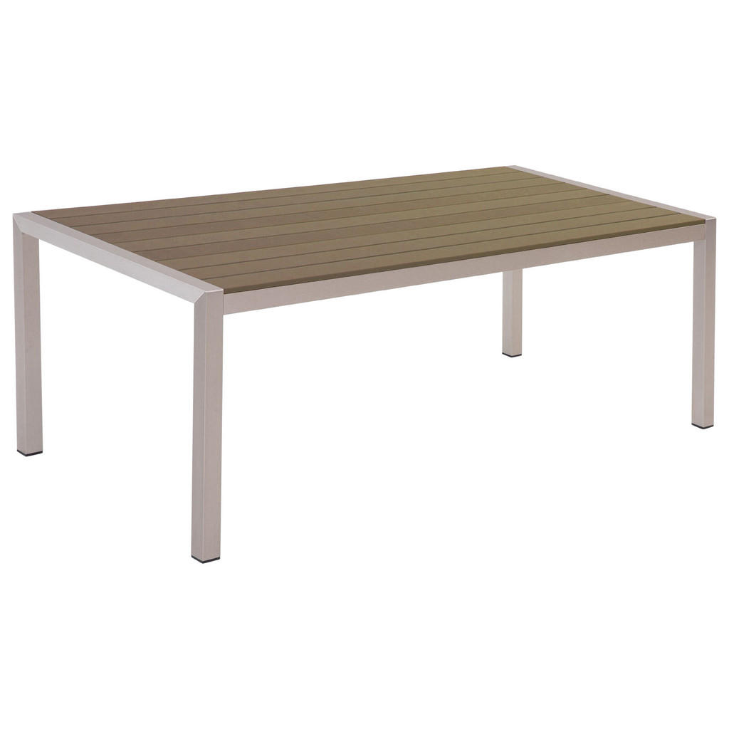 Beliani GARTENTISCH Braun Beliani GARTENTISCH Braun