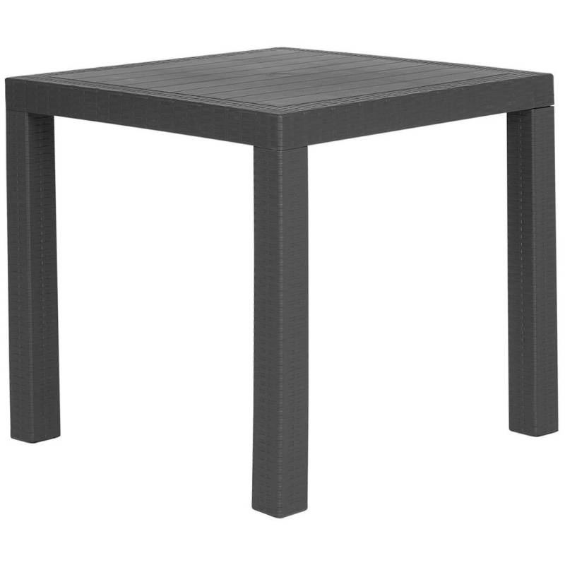 Beliani GARTENTISCH Graphit